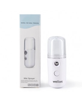 Wellon Mini Nano Beauty Sprayer, Nano Moisturizer spray, 30 ml Water Tank, As Mobile Energy Charge